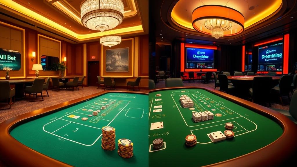 ตัวอย่างหน้าจอห้องบาคาร่า AllBet พร้อมสถิติ