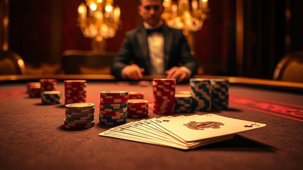 การแจกไพ่บาคาร่า