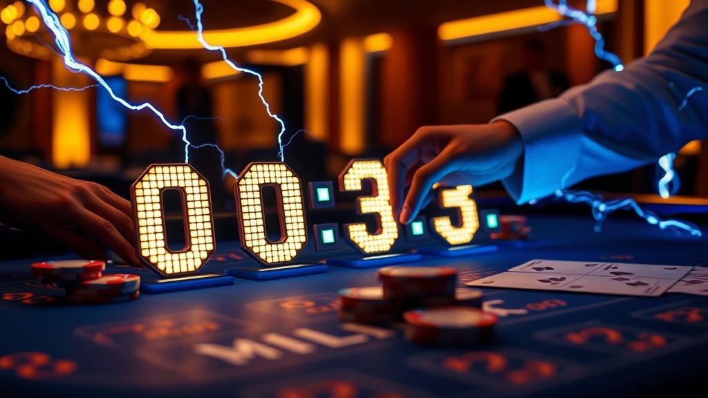 ตารางเค้าไพ่ บาคาร่า Evolution สายฟ้า