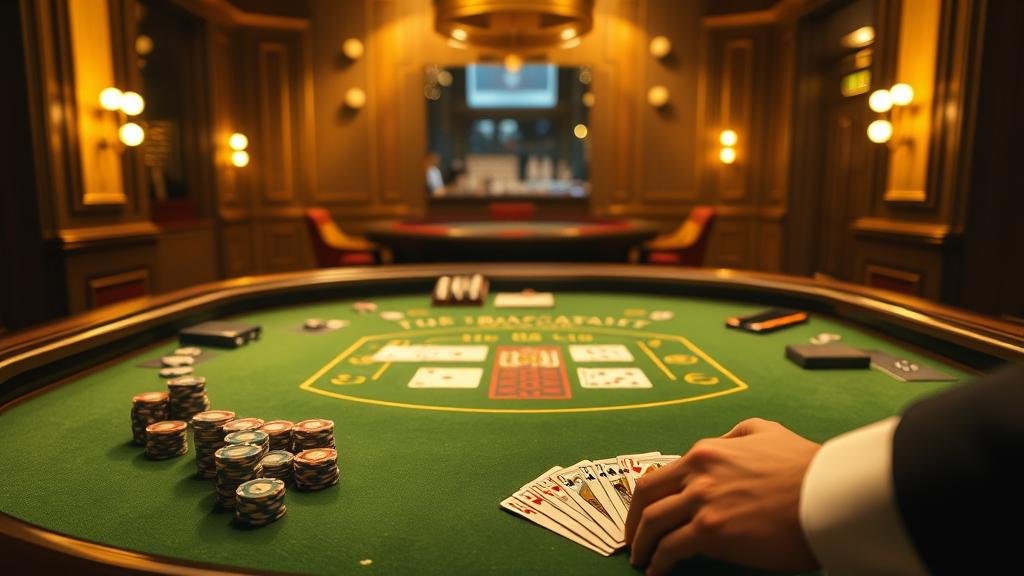 การเลือกห้องบาคาร่า AG บนหน้าจอแท็บเล็ต