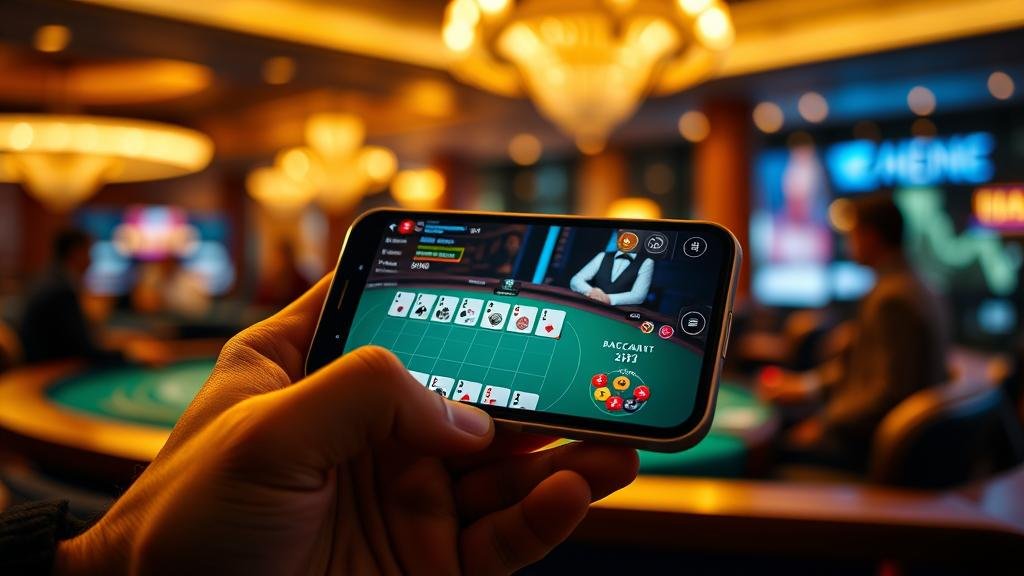 วิเคราะห์ไพ่บาคาร่าบน iPad