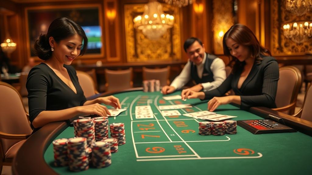 การเล่นบาคาร่าบนคอมพิวเตอร์และมือถือ