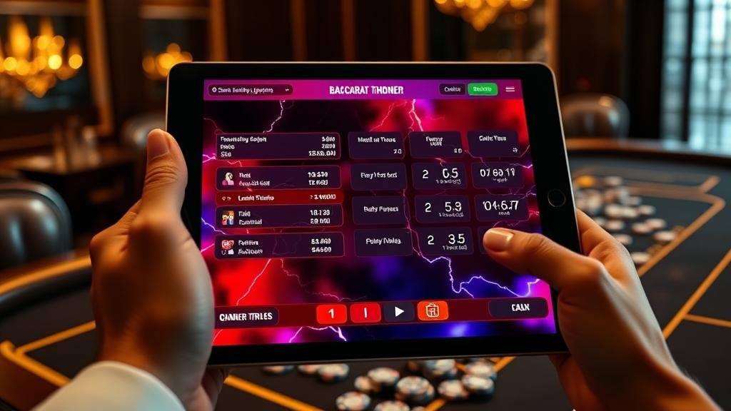 เจาะลึกเทคนิคบาคาร่าสายฟ้า: ตั้งเป้ากำไร คุมความเสี่ยง บนทุกอุปกรณ์