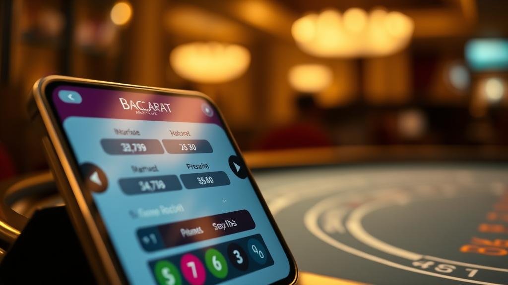 กราฟแสดงกลยุทธ์การเดินเงินบาคาร่า