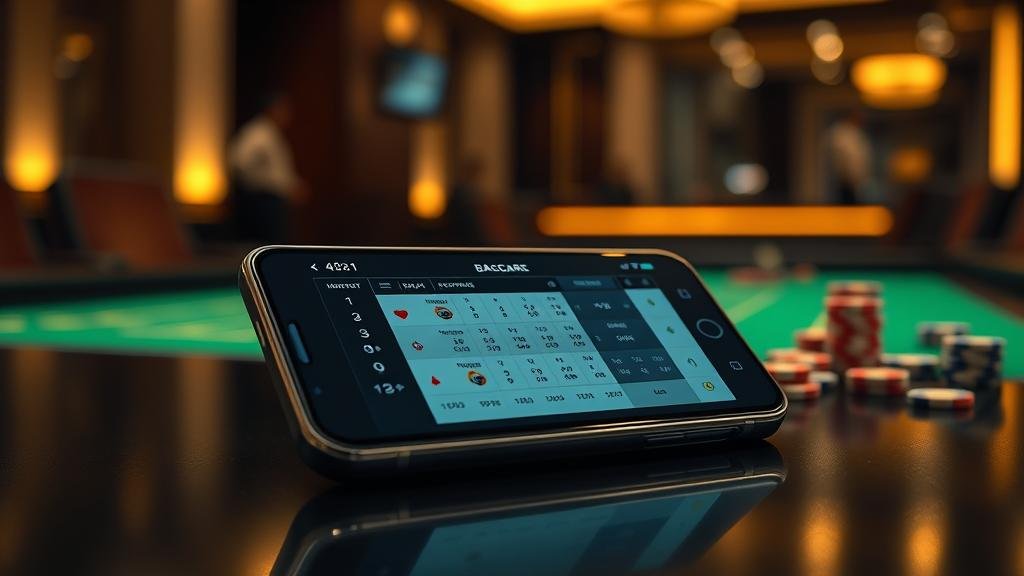 แอปคำนวณบาคาร่าบนมือถือ