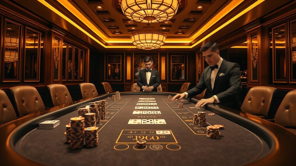 หน้าจอเกม บาคาร่า สด สตูดิโอ ยุโรป