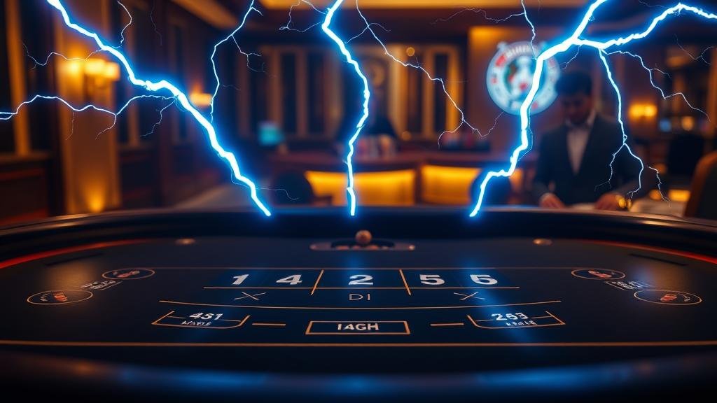 เจาะลึกกลยุทธ์บาคาร่าสายฟ้า Evolution: เทคนิคจัดอันดับห้องเด็ด พร้อมสูตรวิเคร...