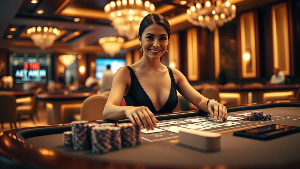 หน้าจอแสดงสถิติและเปอร์เซ็นต์การชนะบาคาร่า