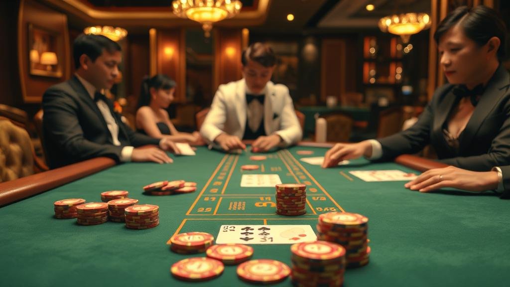 การวางเดิมพันบาคาร่า