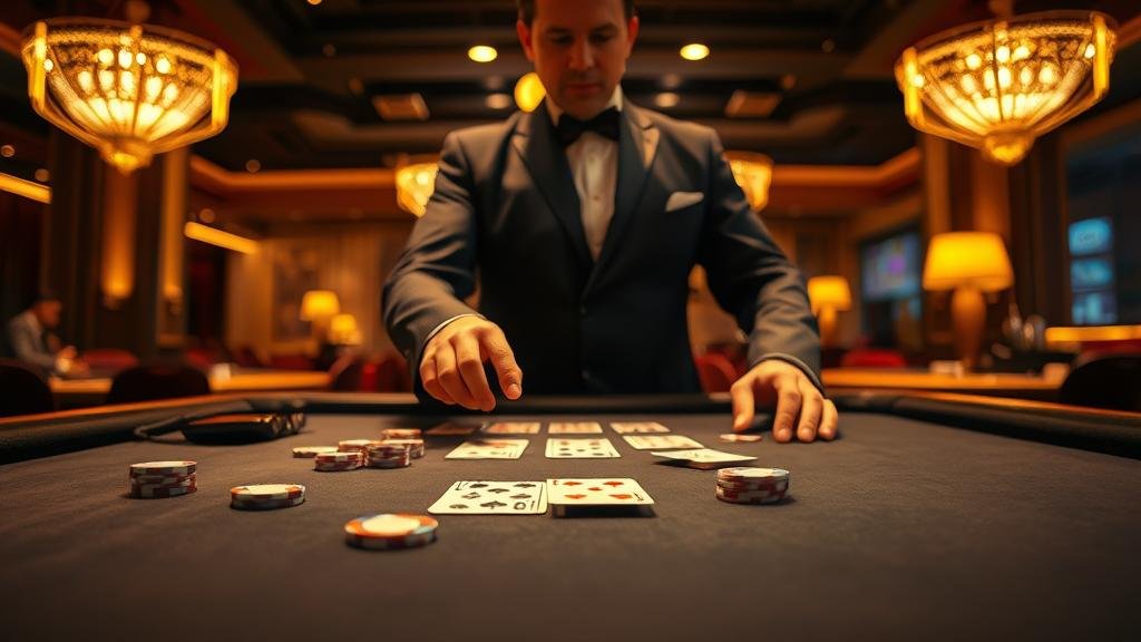 เทคนิคการเปิดไพ่บาคาร่า (Squeeze)