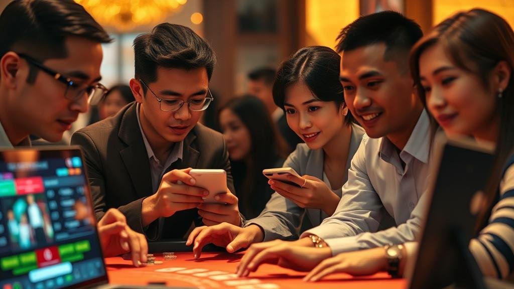 หน้าจอเกมบาคาร่าจากค่าย WM, BBIN, AE