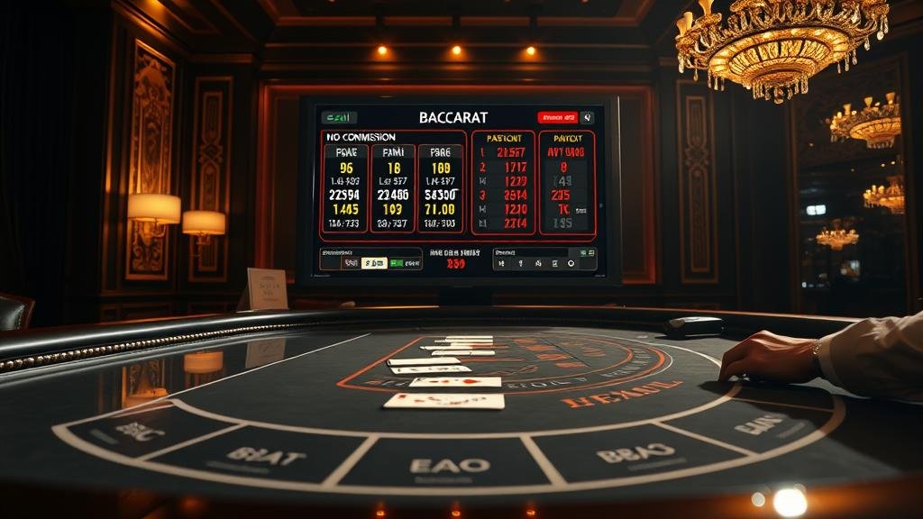 ตารางแสดงอัตราจ่ายบาคาร่า Ezugi แบบไม่มีค่าคอมมิชชั่น