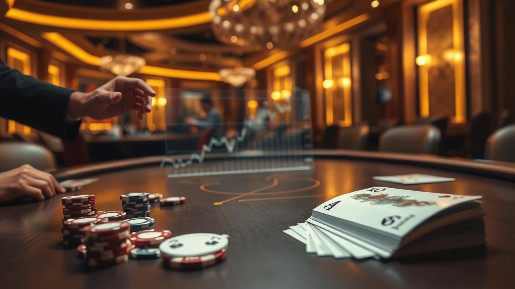 ดีลเลอร์สาวสวยในห้อง Sexy Baccarat