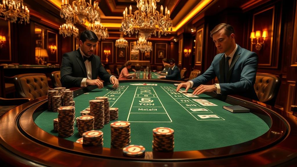 การวางเดิมพันบาคาร่าในห้อง VIP