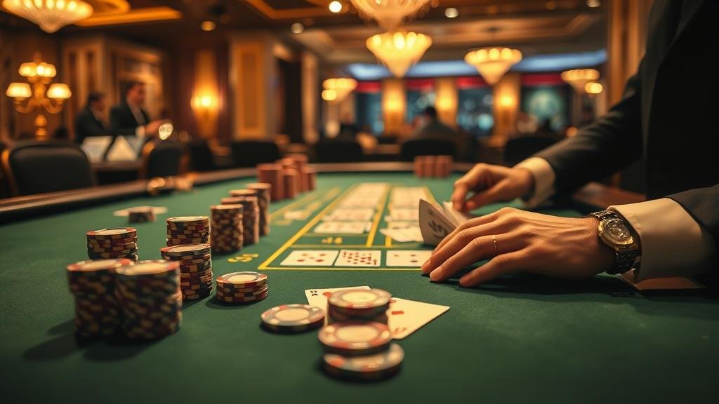 ภาพแสดงรูปแบบเค้าไพ่บาคาร่าสำหรับการคาดการณ์