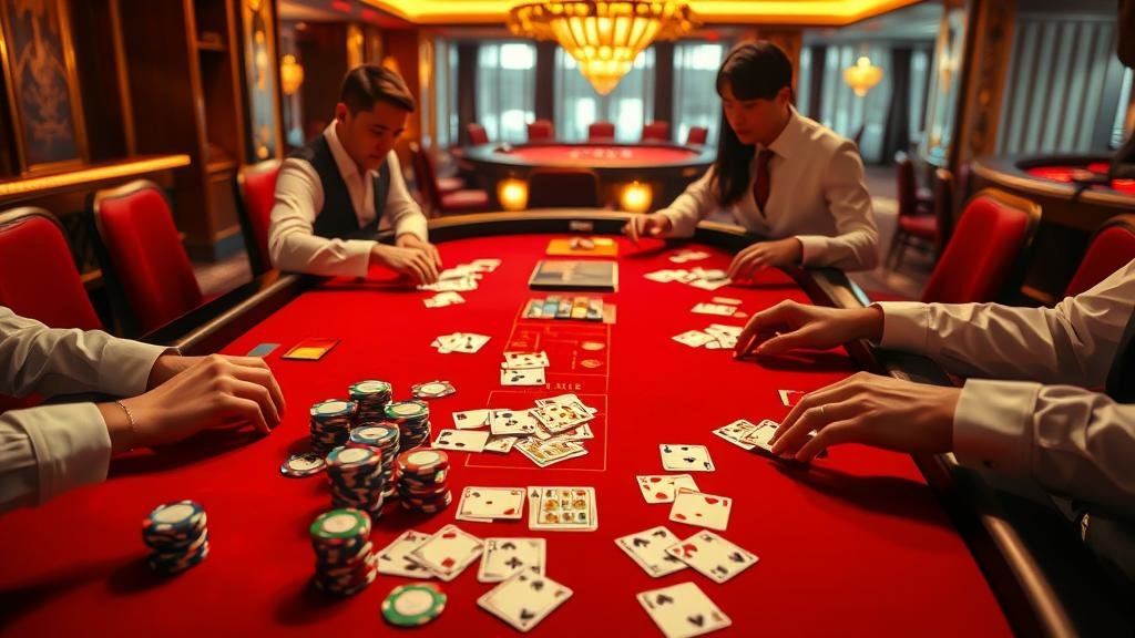 ภาพแสดงกลยุทธ์การเดินเงินบาคาร่าแบบต่างๆ