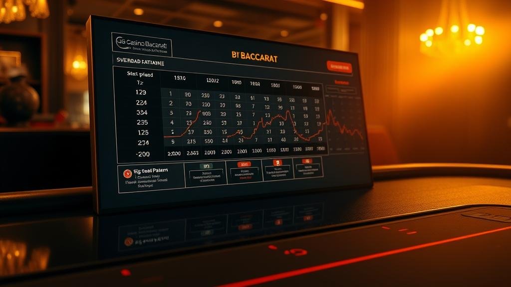 หน้าจอการเล่นบาคาร่าสด LuckyStreak คุณภาพสูง