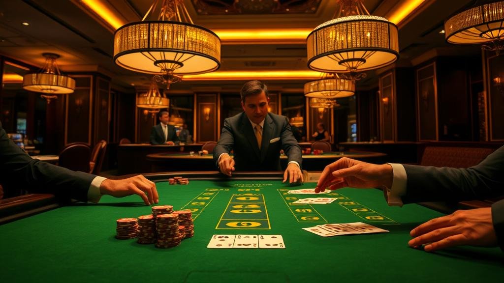 ตัวอย่างการอ่านเค้าไพ่บาคาร่า