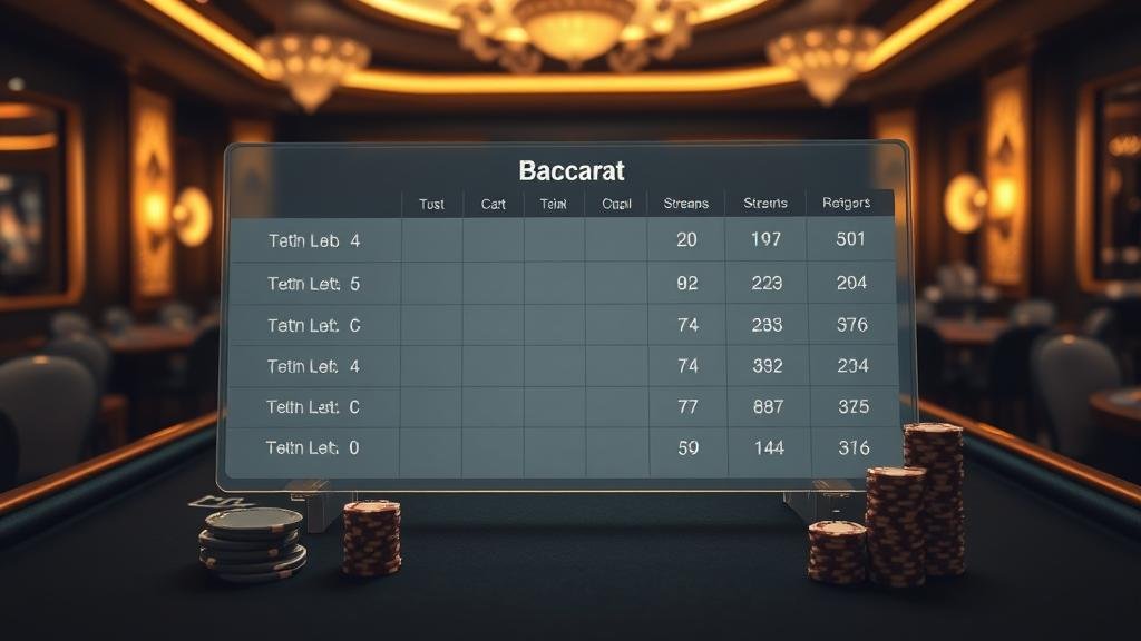 ตัวอย่างเค้าไพ่บาคาร่าสลับยาว