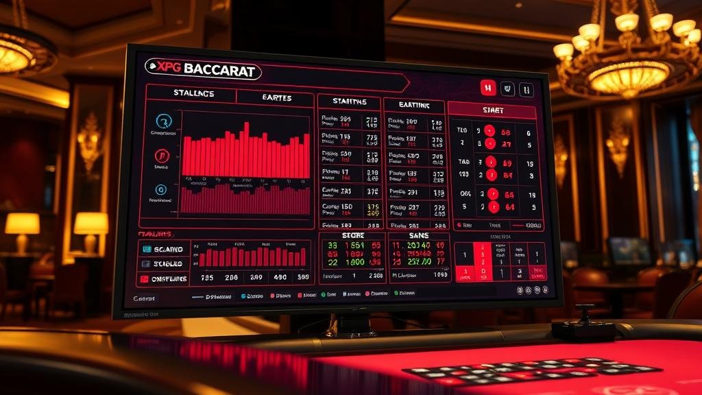 ภาพประกอบเทคนิคการเดินเงินและคาดการณ์ไพ่บาคาร่า