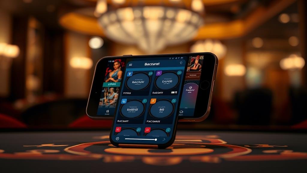 เกม Speed Baccarat จาก Playtech บนแท็บเล็ต