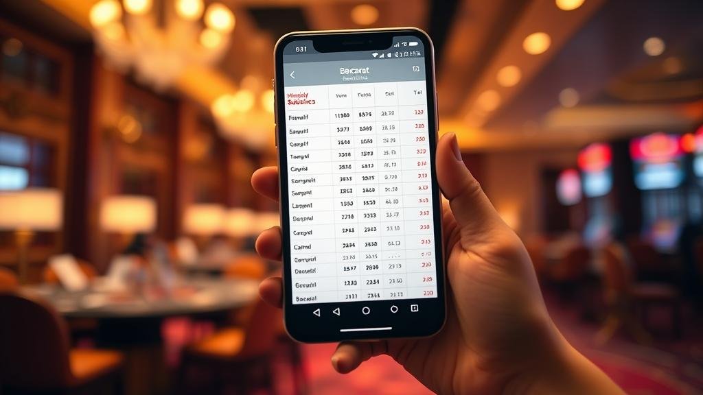 สูตรบาคาร่าฉบับเซียน: วิเคราะห์สถิติและเทคนิคทำเงินบนมือถือ