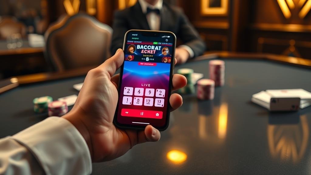 วิเคราะห์สถิติบาคาร่าบนแท็บเล็ต