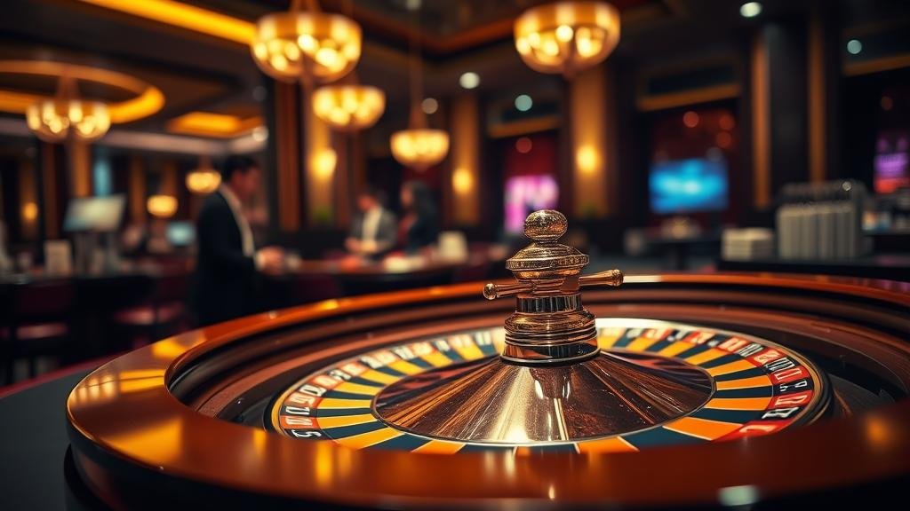 นักพนันกำลังชมเกมบาคาร่าสดอย่างตั้งใจ