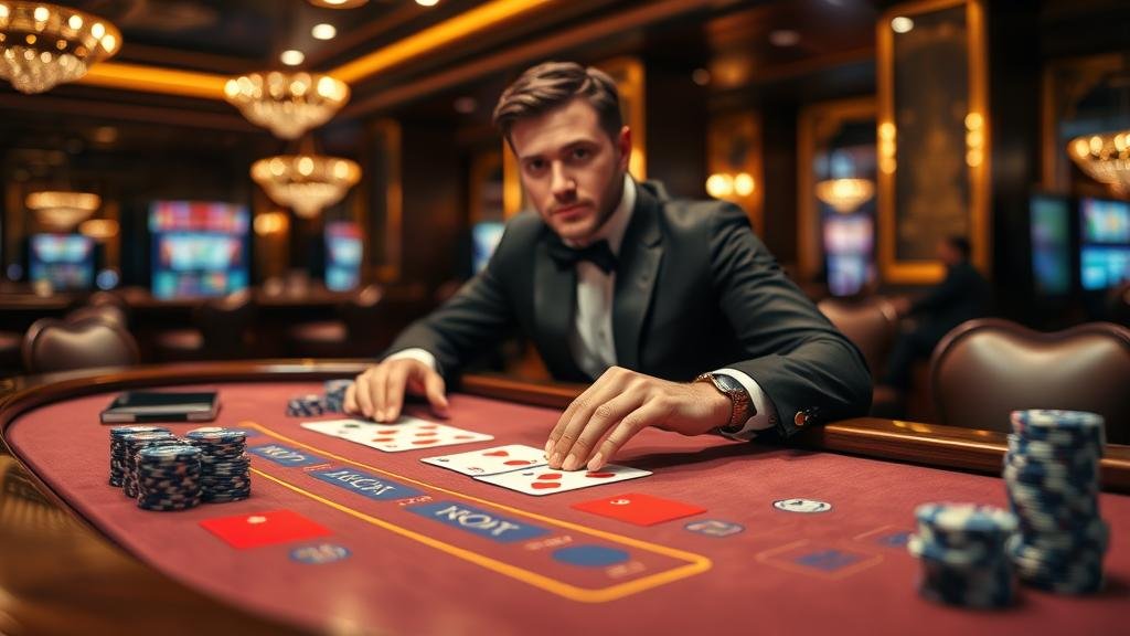 การเล่นบาคาร่าบนจอใหญ่และมือถือ