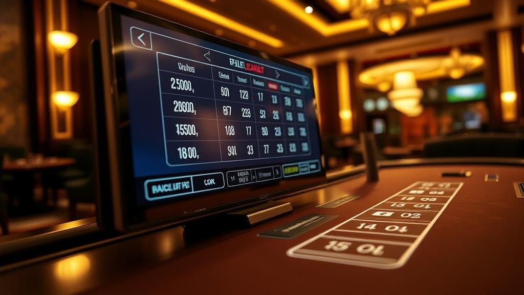 กราฟแสดงการตั้งเป้ากำไรและคุมงบในการเล่นบาคาร่า