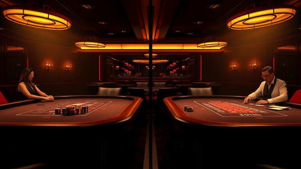 การวิเคราะห์เค้าไพ่บาคาร่าบนแท็บเล็ตในห้อง VIP