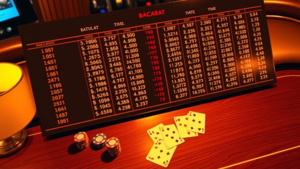 การวิเคราะห์สถิติและคาดการณ์ไพ่บาคาร่าด้วยเทคโนโลยี