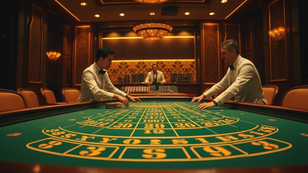 ดีลเลอร์สาวสวยในเกมบาคาร่า Sexy