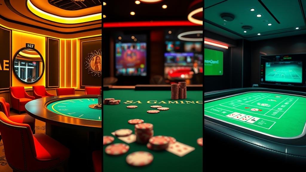 เล่นบาคาร่าหลายโต๊ะบนแท็บเล็ต