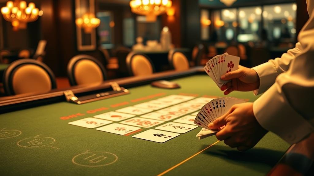 ภาพประกอบเทคนิคอ่านเค้าไพ่บาคาร่าขั้นสูง