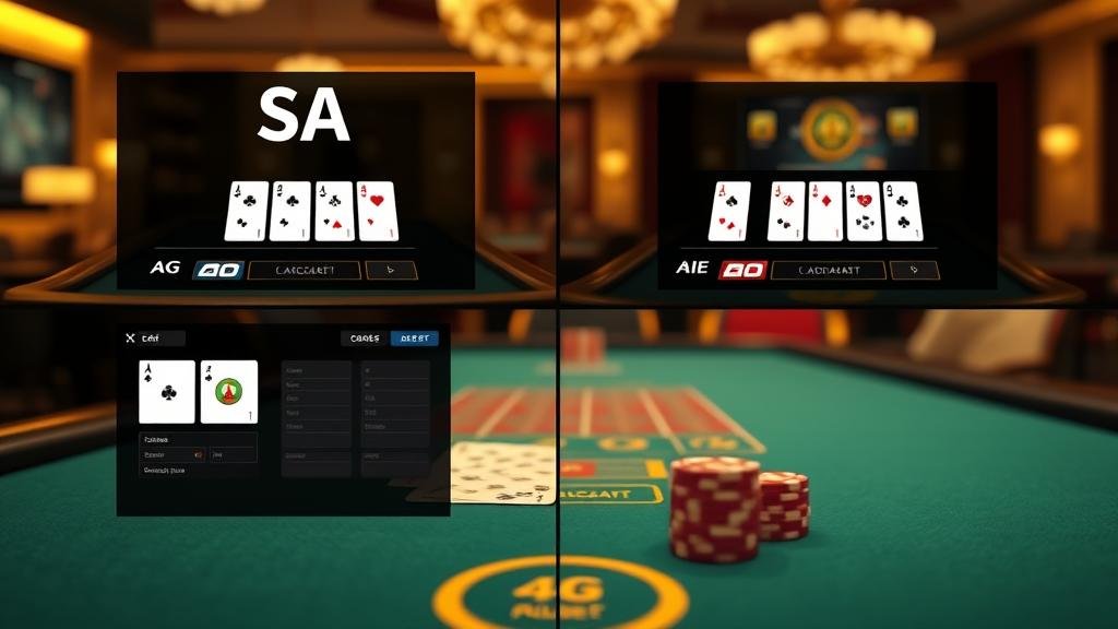 เคล็ดลับเลือกห้องบาคาร่า SA/AG/PP/AE/AllBet ฉบับเข้าใจง่าย งบต่ำ