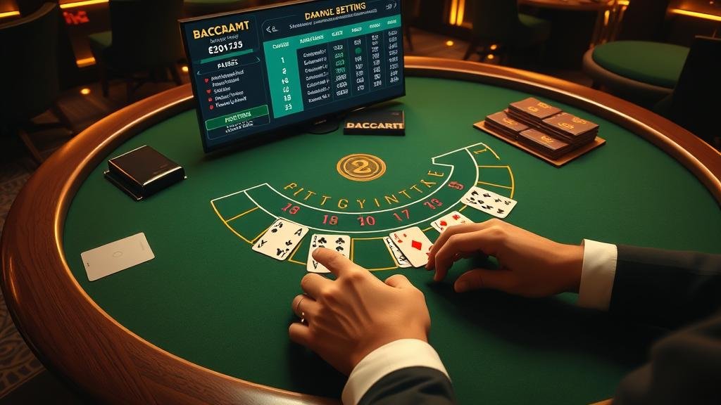 ภาพประกอบเทคนิคการเดินเงินบาคาร่า