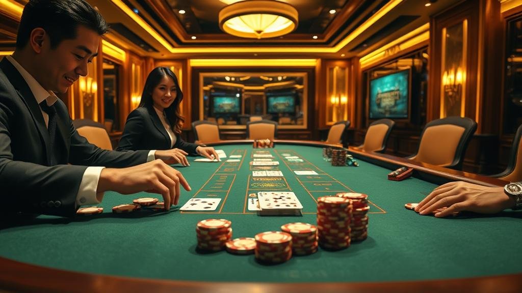 ตารางแสดงอัตราจ่ายบาคาร่า