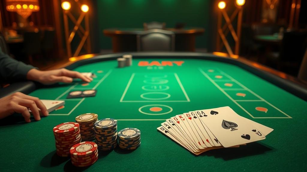 ภาพการเล่นบาคาร่าที่ตื่นเต้น