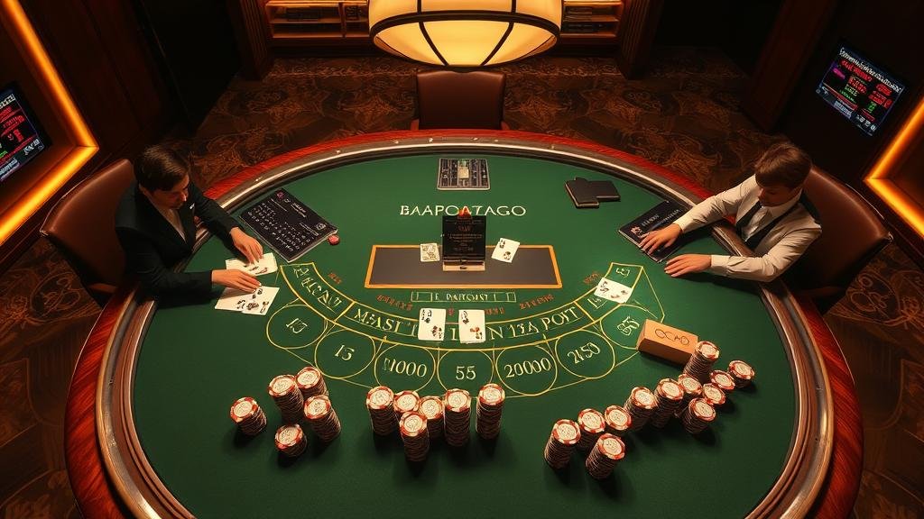 อินโฟกราฟิกกลยุทธ์การเดินเงินบาคาร่า