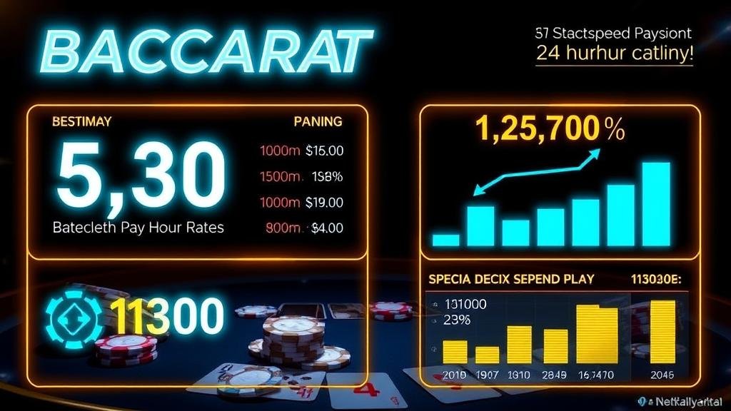 เปิดเคล็ดลับ! เช็คอัตราจ่ายบาคาร่าสปีด กลางคืน ฉบับเซียนทำเงิน 24 ชม.