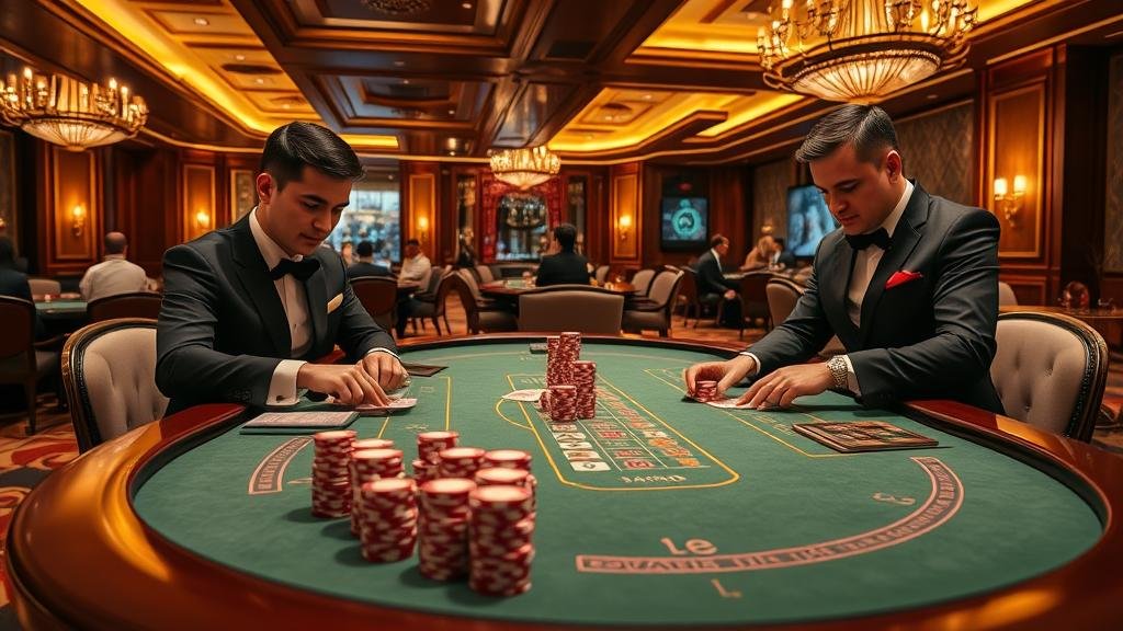 การวางเดิมพันในเกมบาคาร่า
