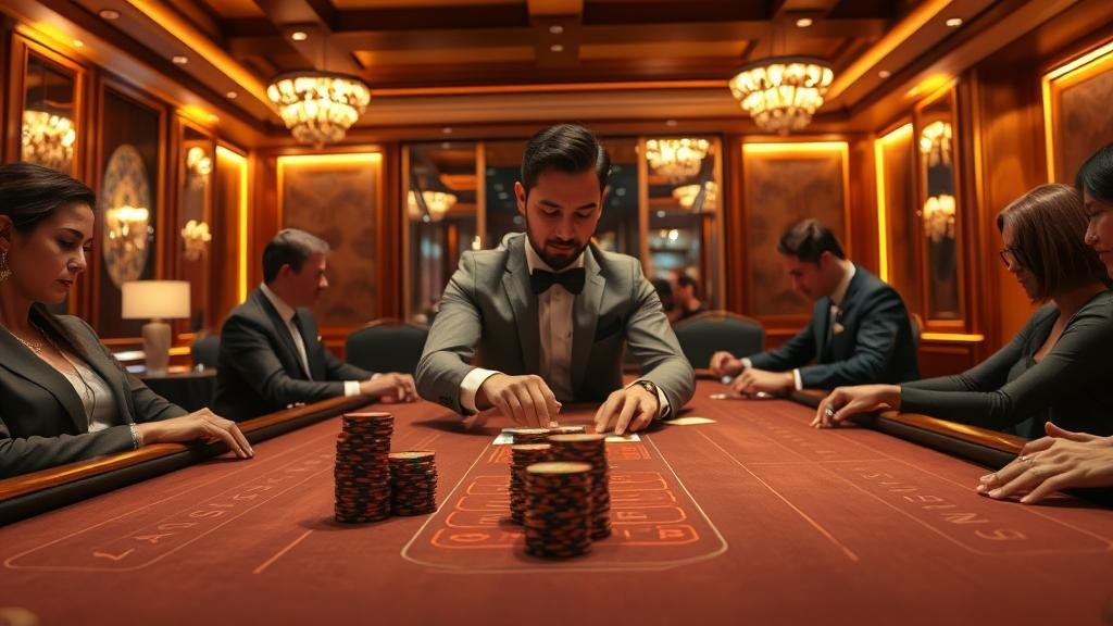 อินเทอร์เฟซเกมบาคาร่าจาก Playtech