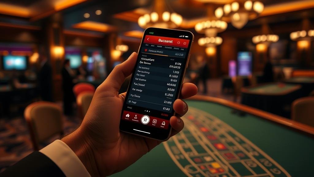 แดชบอร์ดแสดงสถิติบาคาร่าสด