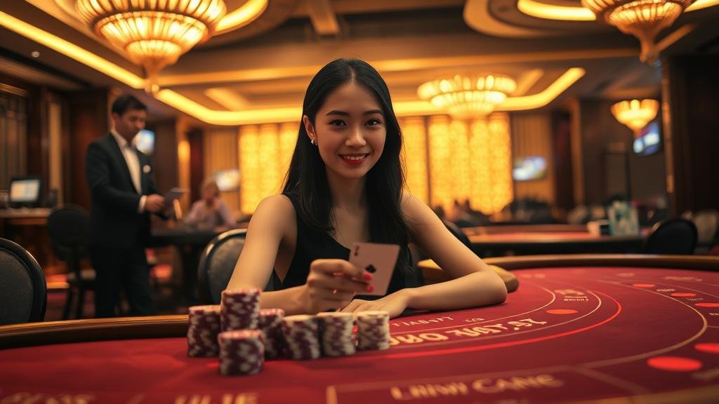 การวางเดิมพันในเกมบาคาร่า