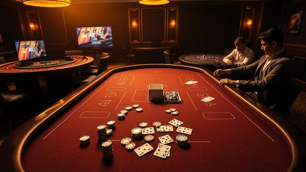 การเล่นบาคาร่าบนแท็บเล็ตช่วงกลางคืน