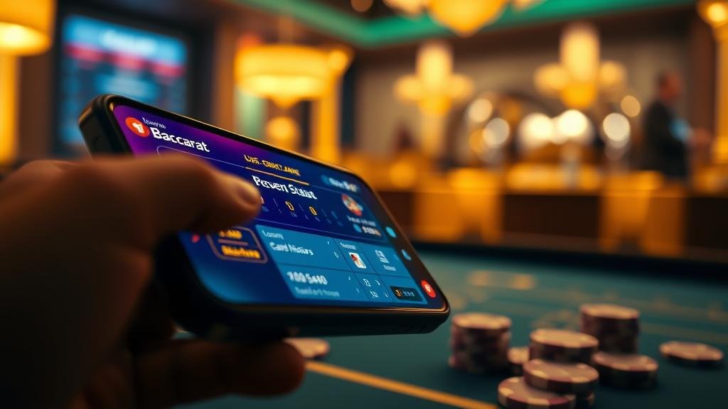 ภาพประกอบกลยุทธ์และรูปแบบไพ่บาคาร่า