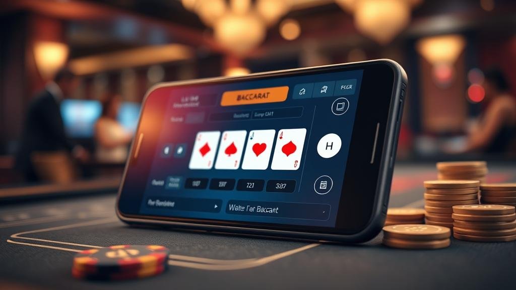 การวิเคราะห์เค้าไพ่บาคาร่าบนแอปพลิเคชัน