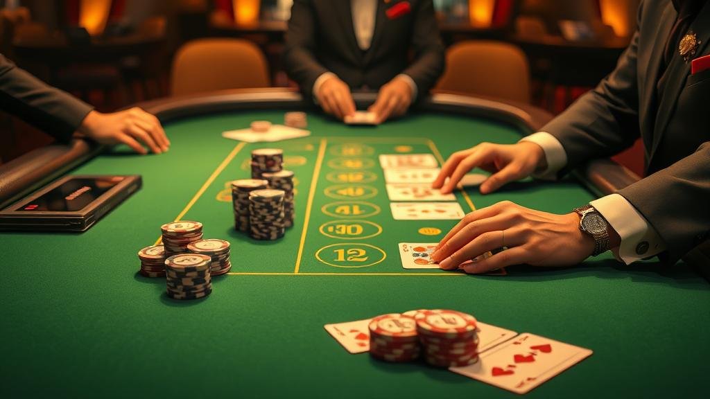 โต๊ะบาคาร่าออนไลน์ที่สวยงาม