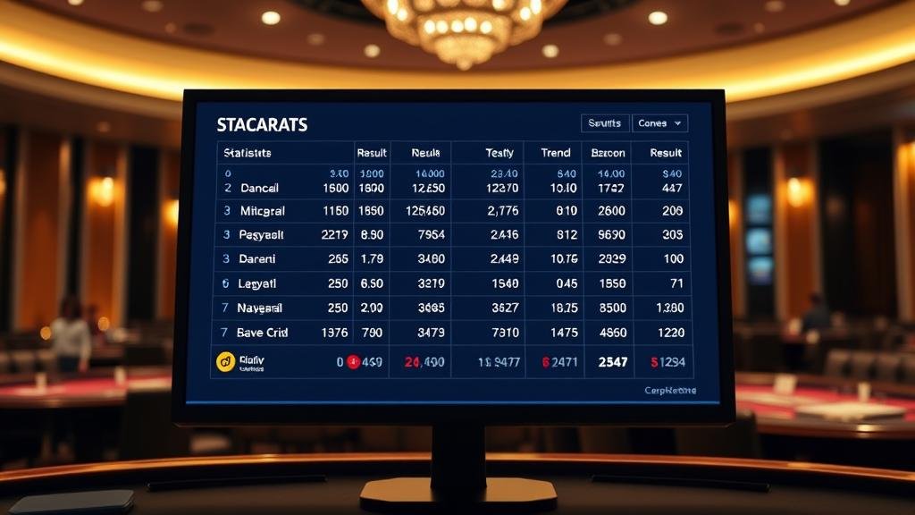 นักพนันวิเคราะห์สถิติบาคาร่า